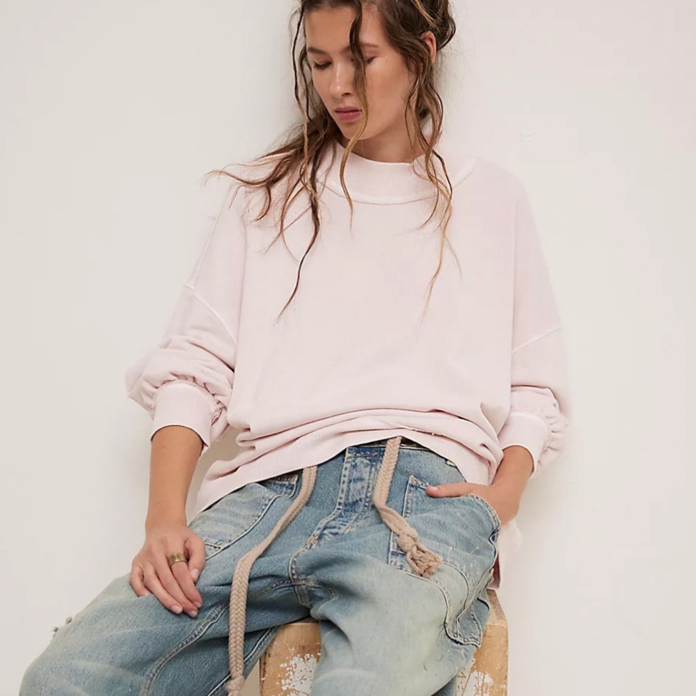 NWT Free People Palm Springs Pullover